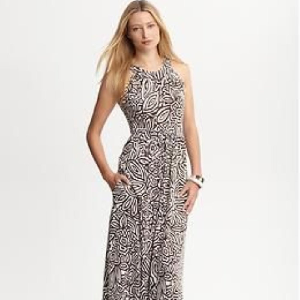 NWT Banana Republic Celeste Maxi Summer Dress S